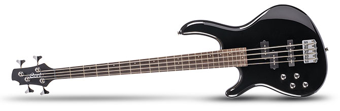 Left Handed Cort Action Bass Plus