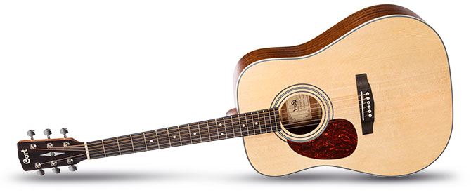 Left Handed Cort Earth70 Acoustic