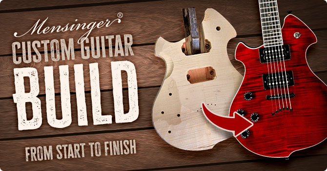 Left Handed Custom Guitar