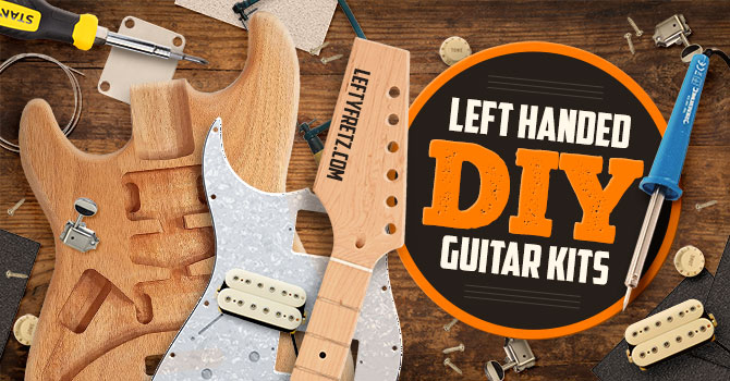 Left Handed DIY Guitar Kits