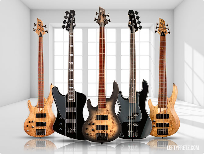 Left Handed ESP Bass