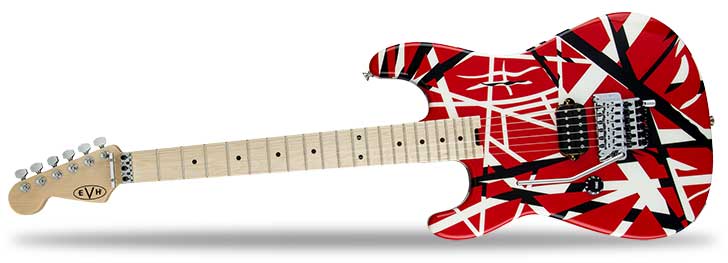 Left Handed EVH Striped Series