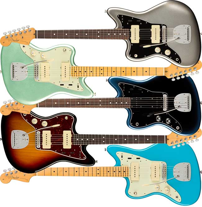 American Pro II Left Handed Fender Jazzmaster