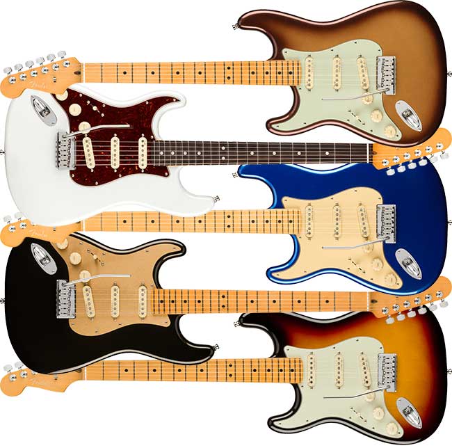 Left Handed Fender American Ultra Stratocaster