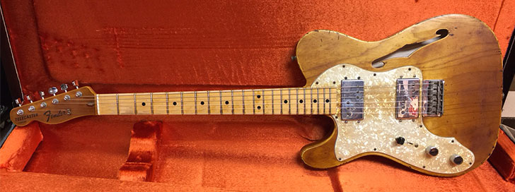 Lefty Fender Custom Shop Telecaster Relic