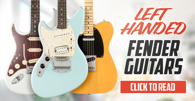 Left Handed Fender Guitars