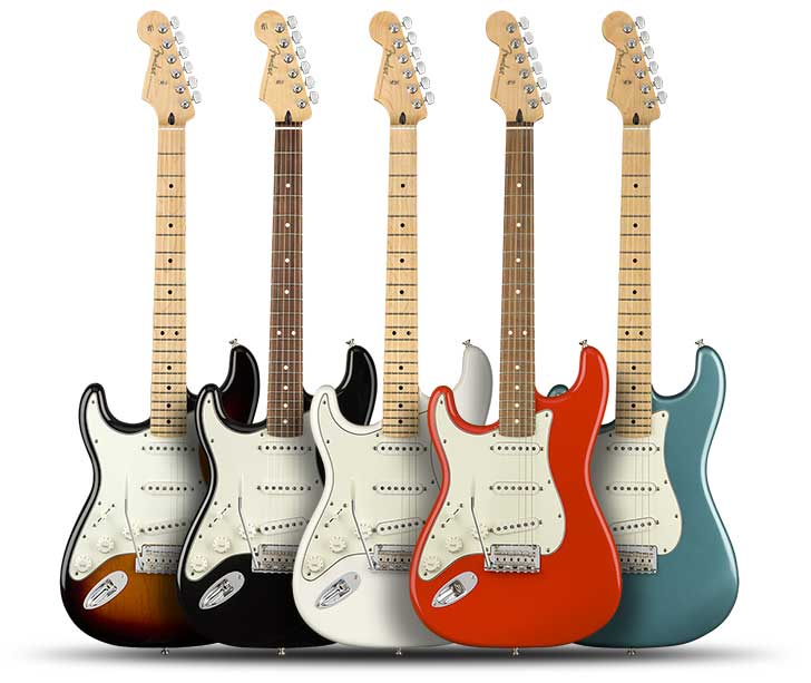 Left Handed Fender Player Stratocaster