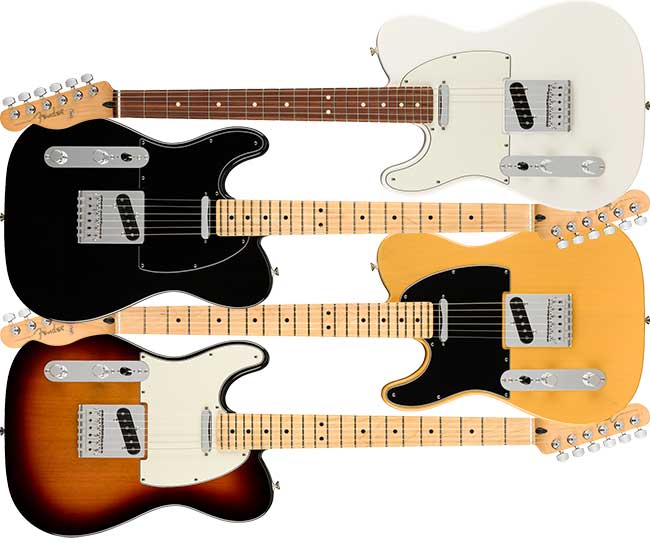 Left Handed Fender Player Telecaster