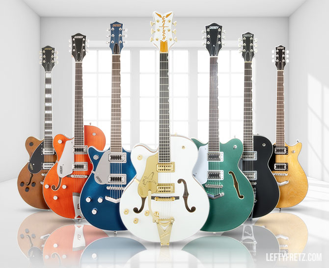 Left Handed Gretsch Guitars