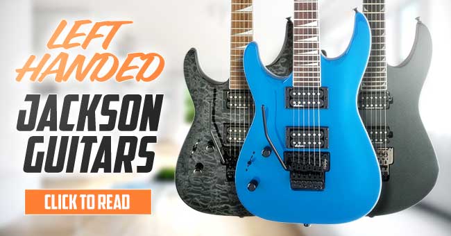 Left Handed Jackson Guitars