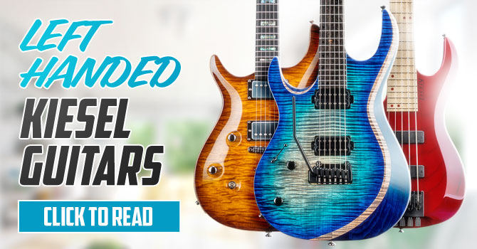 Left Handed Kiesel Guitars