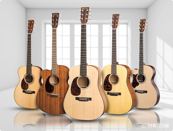 Left Handed Martin Guitars