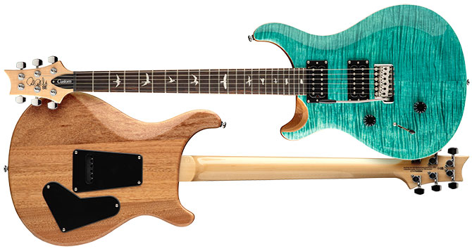 Left Handed PRS SE Custom 24 Turquoise