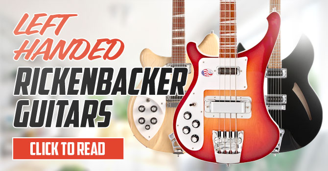 Left Handed Rickenbacker Bass