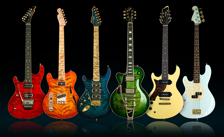 Left Handed Ruokangas Guitars