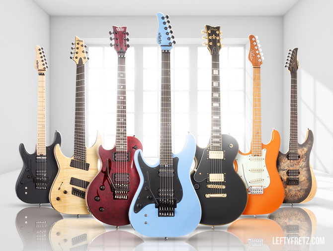 Left Handed Schecter Guitars