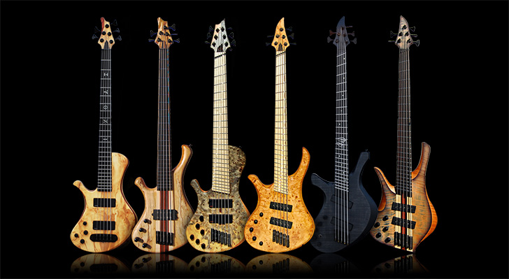 Skervesen Left Handed Bass Guitars