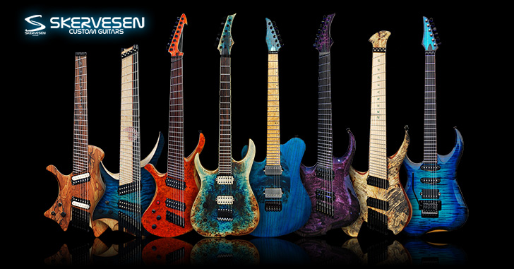 Left Handed Skervesen Guitars