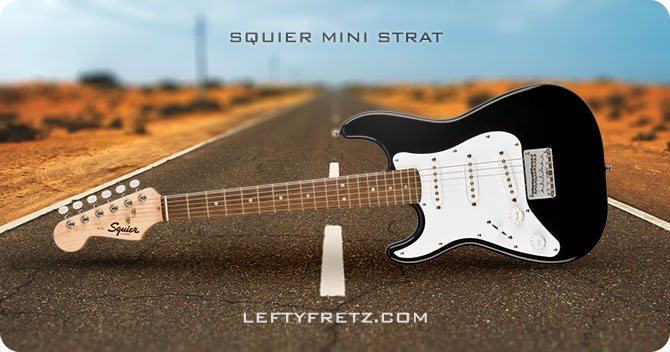 Left Handed Squier Mini Strat Review