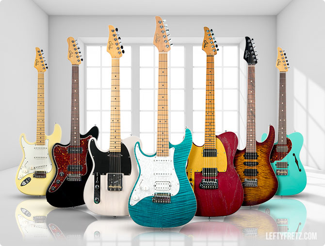 Left Handed Suhr Guitars