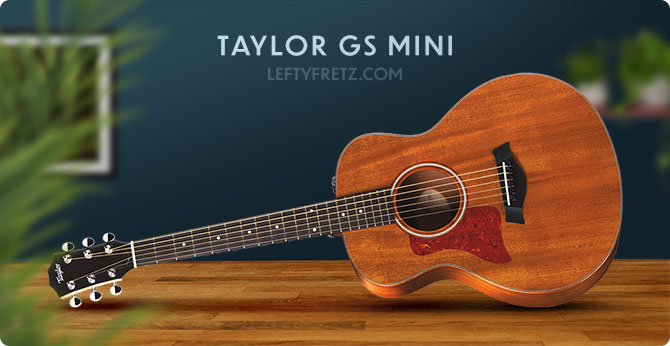 Left Handed Taylor GS Mini Acoustic