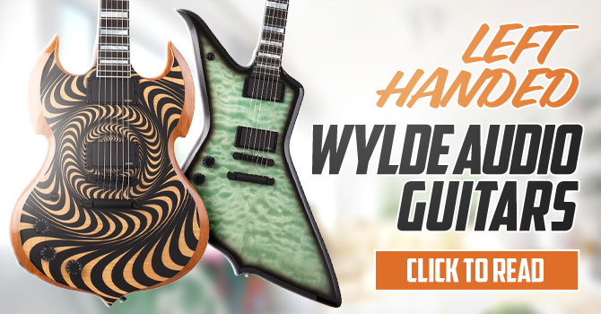 Left Handed Wylde Audio Guitar