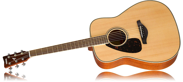 Left Handed Yamaha FG820L Acoustic Guitar