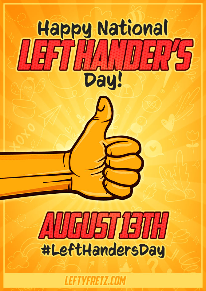 Left Handers Day Poster