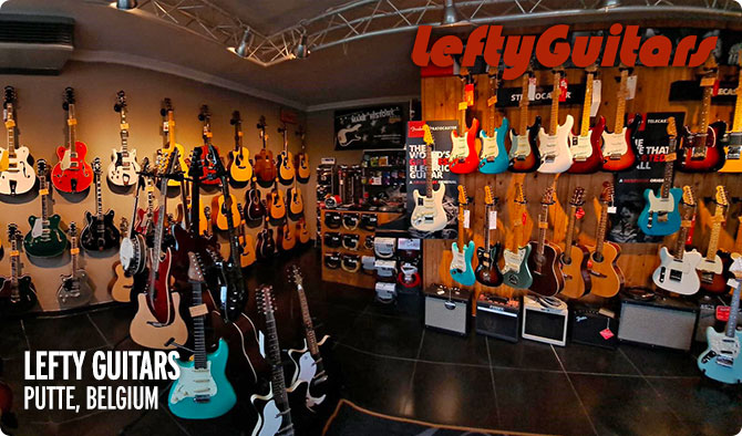 LeftyGuitars - Putte, Belgium