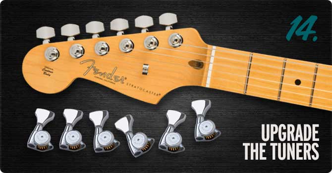 Locking Guitar Tuners Upgrade