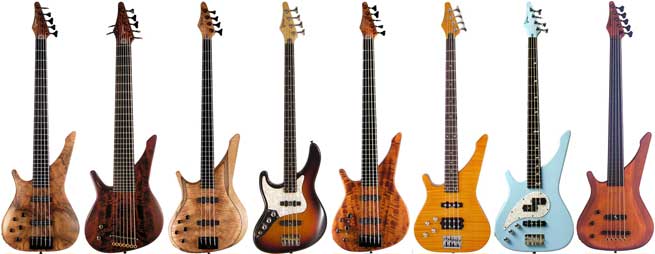 Manne Left Handed Bass Guitars Lefty