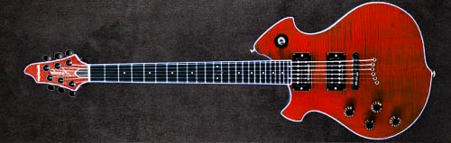 Mensinger Left Handed Arcadia Custom Guitar Build