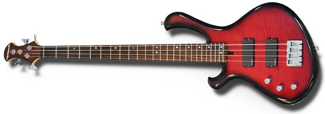 Mensinger Eagle Left Handed Bass Guitar Lefty