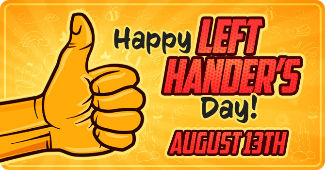 National Left Handers Day