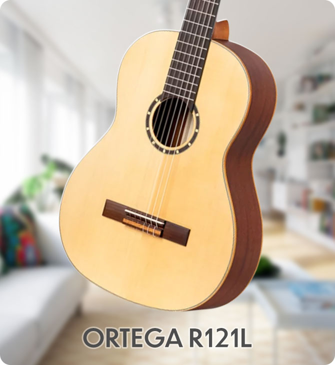 Ortega R121L Best Left Handed Classical Guitar