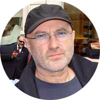 Phil Collins Left Handed