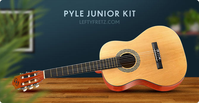 Pyle 3/4 Size Left Handed Classical Guitar