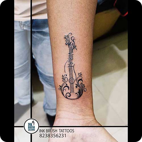 Quick Guitar Tattoo