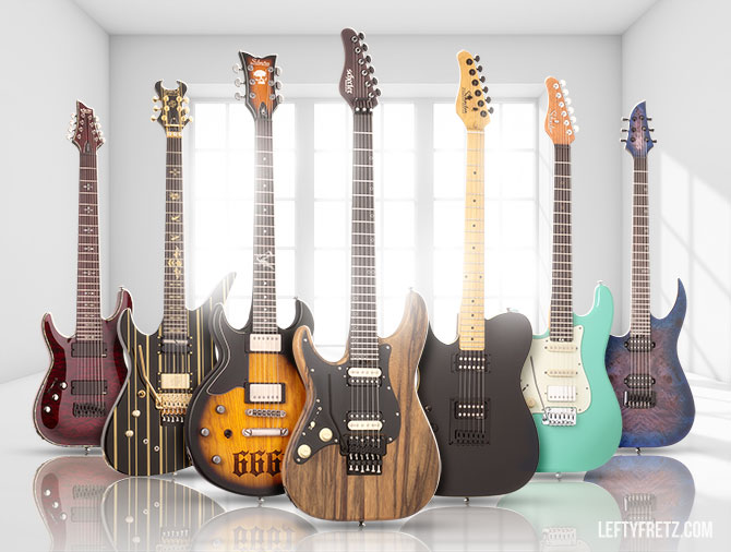 Schecter Lefty Guitars