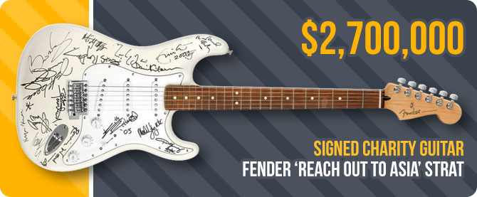 Signed Fender Guitar