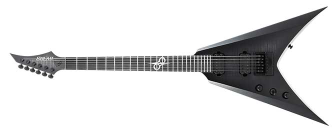 Solar Left Handed Flying V Guitar