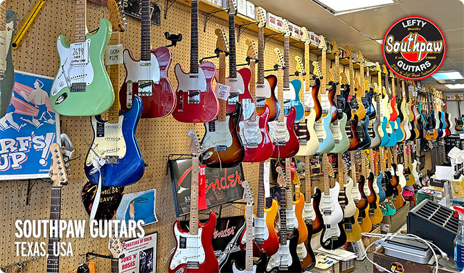 Southpaw Guitars - Texas, USA