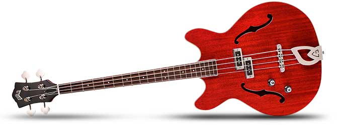 Starfire Left Handed Guild Bass