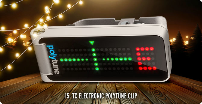 Guitar Player Gifts - TC Electronic Polytune Clip