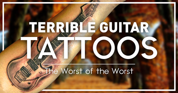 Terrible Guitar Tattoos