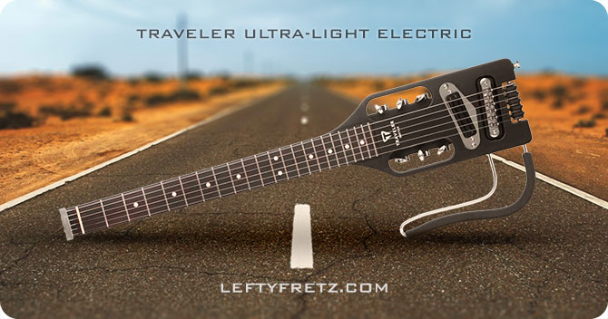 Traveler Ultra Light Electric Guitar Left Handed