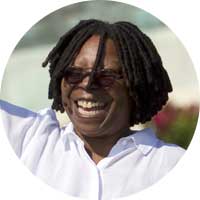 Whoopi Goldberg Left Handed