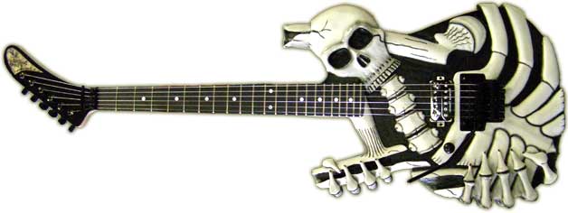 X-ray-guitars-skull-bones-left-handed-guitar-dokken-lynch-mr-scary