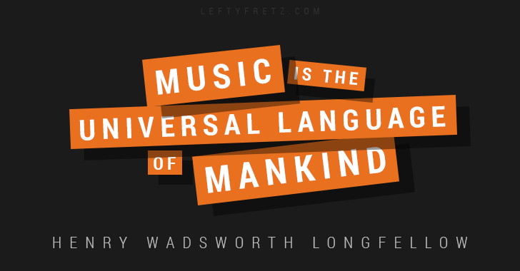 Music is a Universal Language Quote