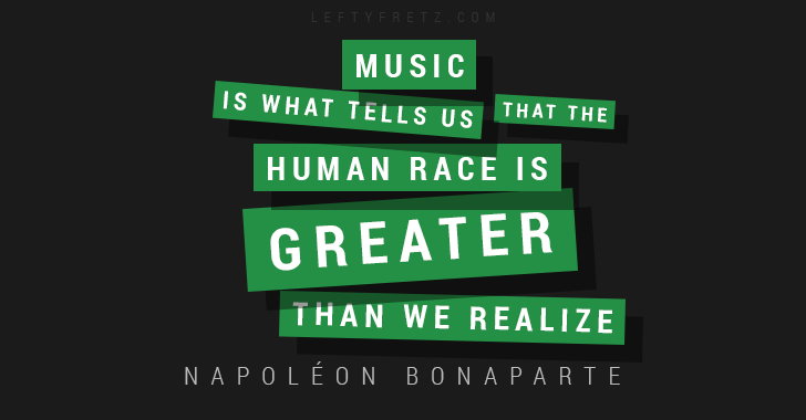 Napoleon Bonaparte Music Quote